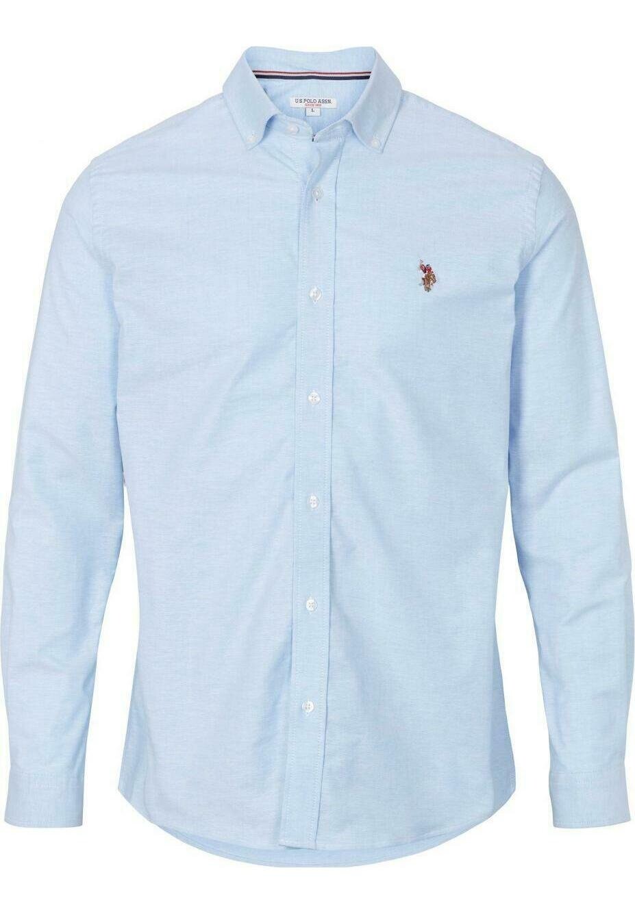 

Рубашка ESMAR SLIM U.S. Polo Assn., цвет light blue