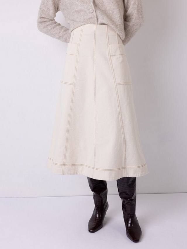 

Молли миди юбка трапеция VIVERE