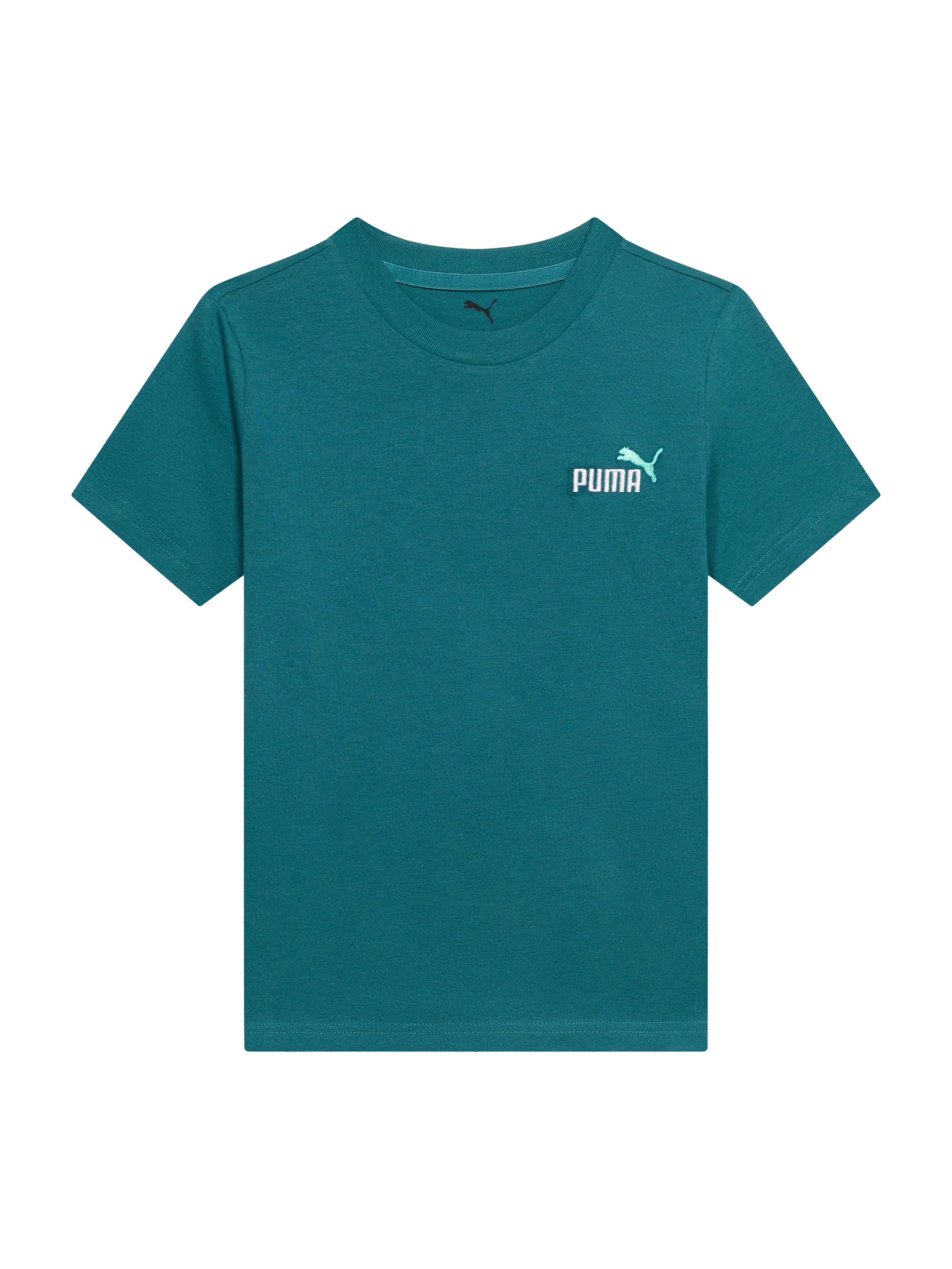 PUMA Футболка 'ESS 2 No. 1' в цвете Cyan Blue