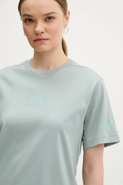 Футболка с коротким рукавом Z.N.E Adidas, бирюзовый — фото 4