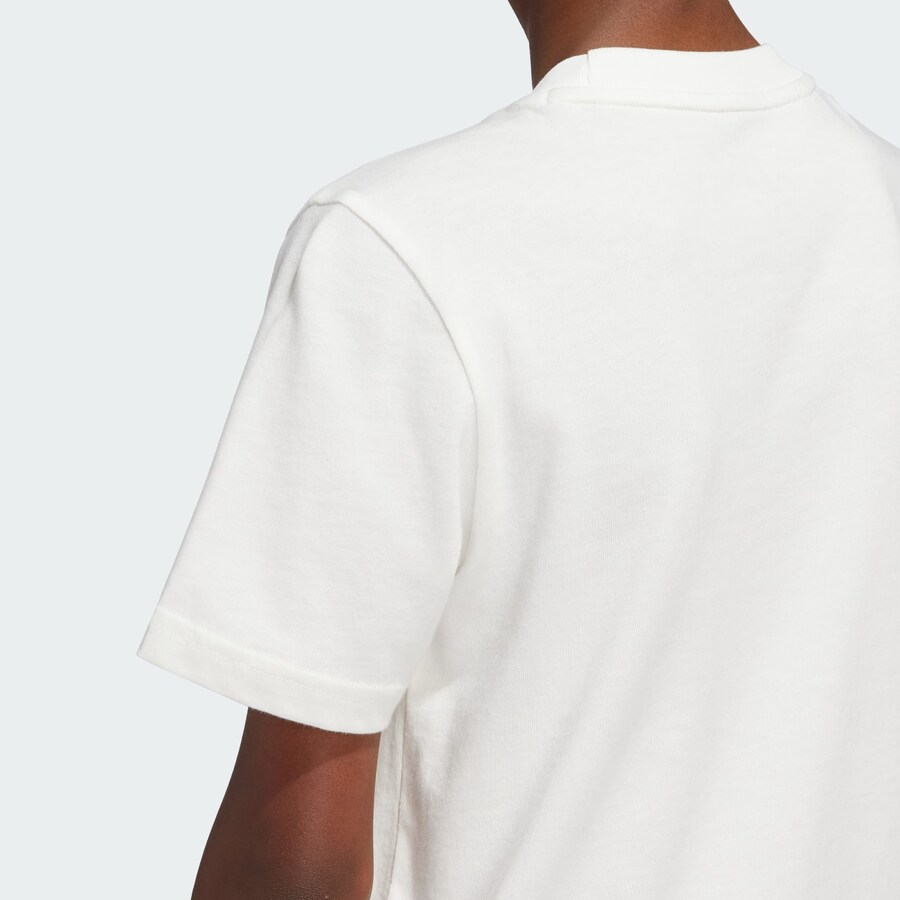 Футболка ADIDAS ORIGINALS Shirt Trefoil Essentials, белый — фото 4