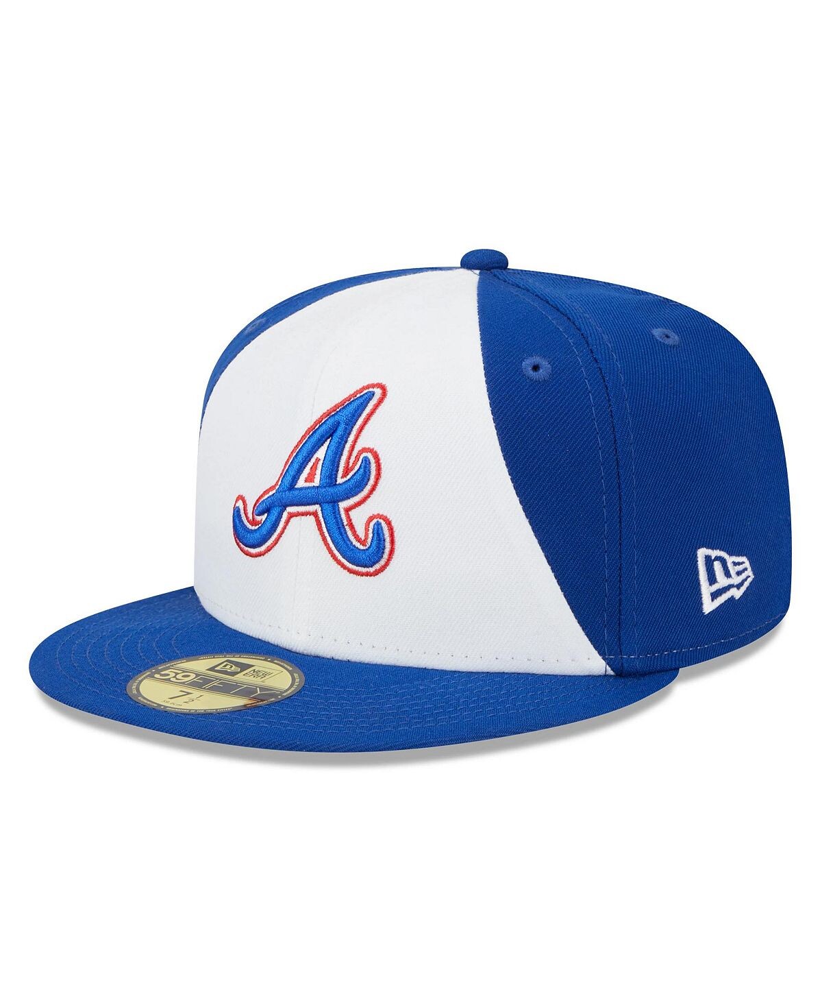 

Мужская белая и королевская приталенная шляпа Atlanta Braves 2023 City Connect 59FIFTY New Era