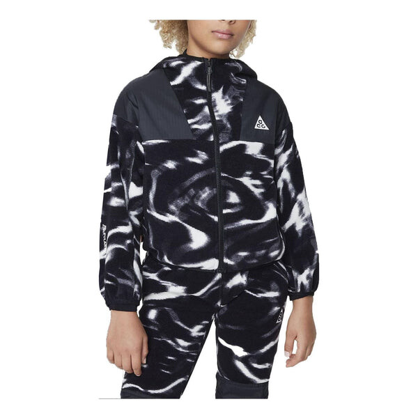 

Куртка acg wolf tree с капюшоном на молнии Nike, черный