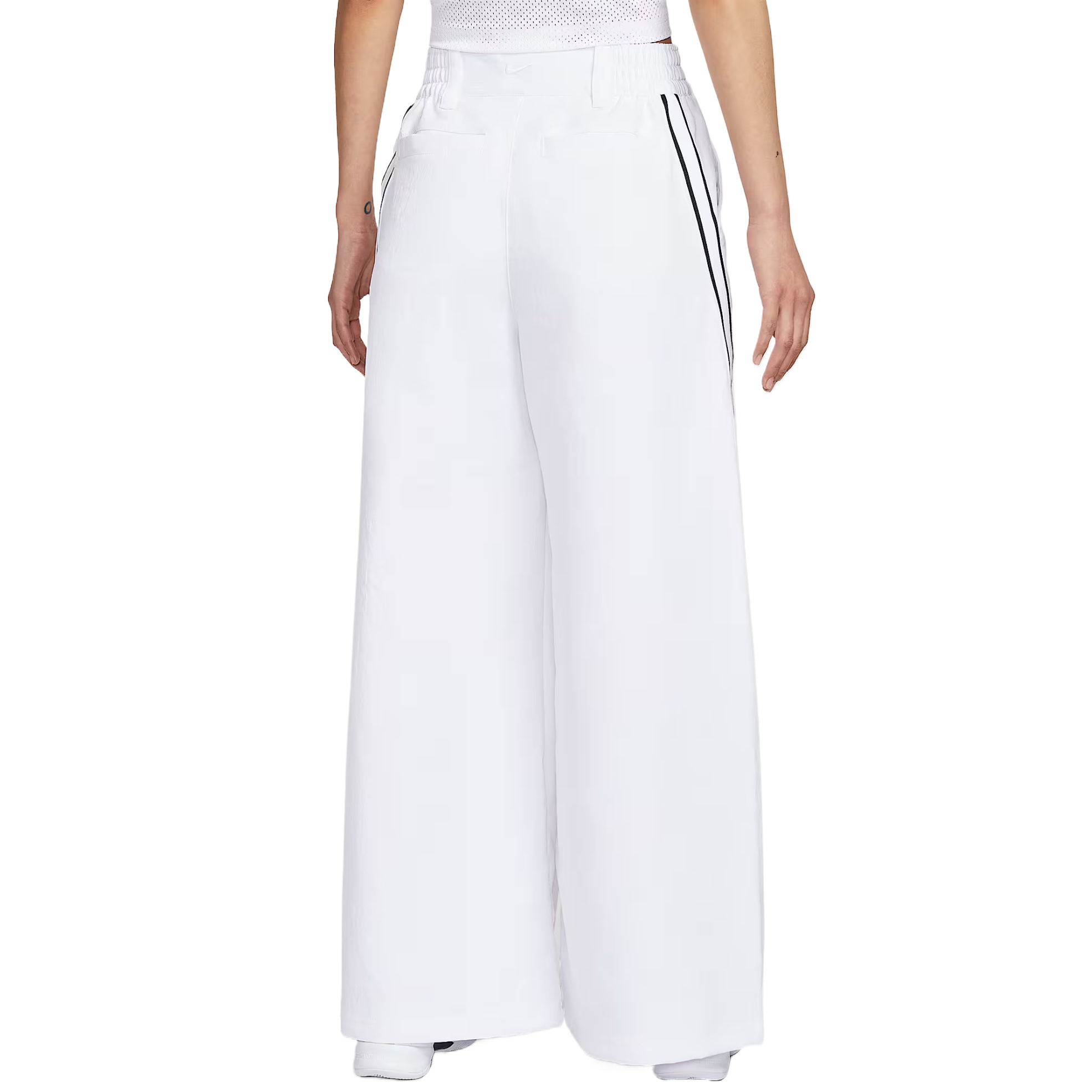 Dri Fit SS25 повседневные брюки женские Nike, белый/черный — фото 4