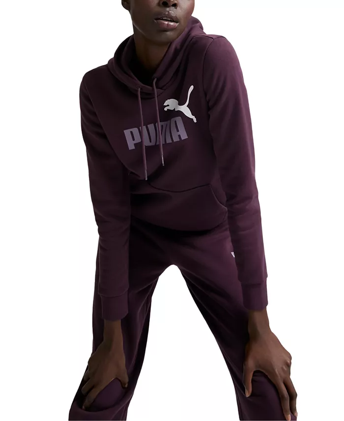 

Женская утепленная худи Essential+ с логотипом Puma, фиолетовый