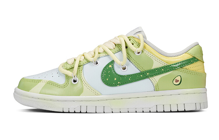 

Кроссовки Nike Dunk Skateboard Shoes Women's Low-Top White/Green