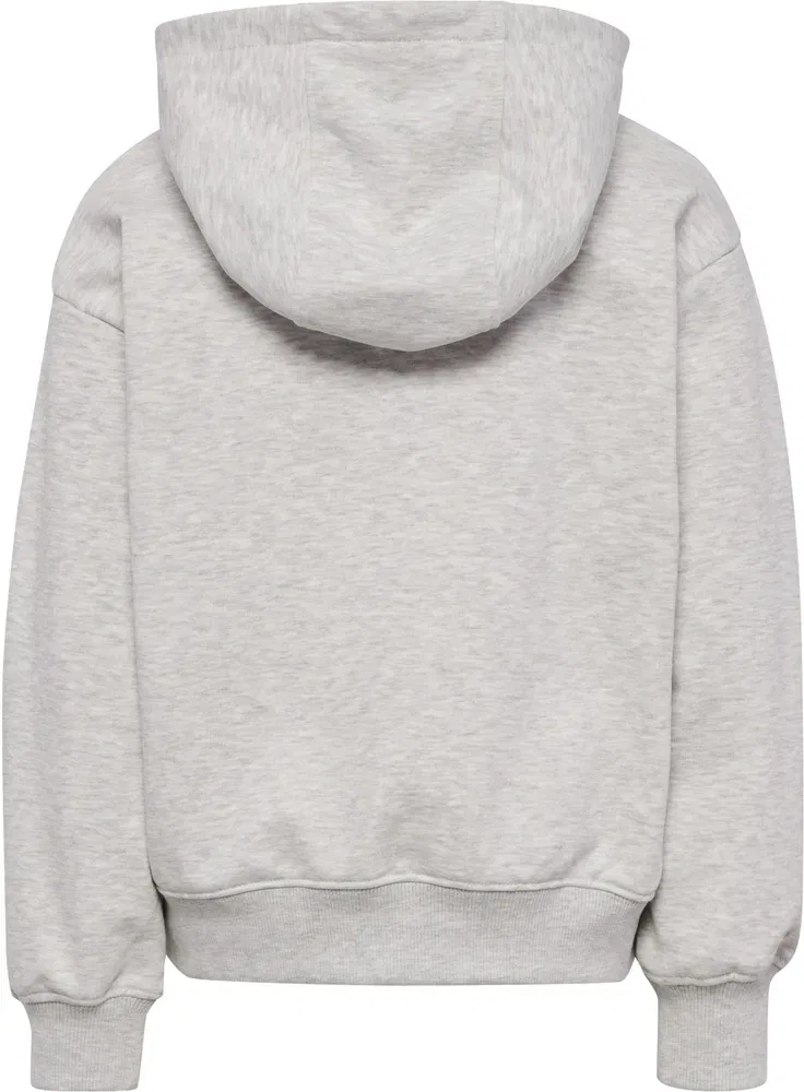 Капузенхуди детский Boxy Hoodie Logo Hummel, серый — фото 2