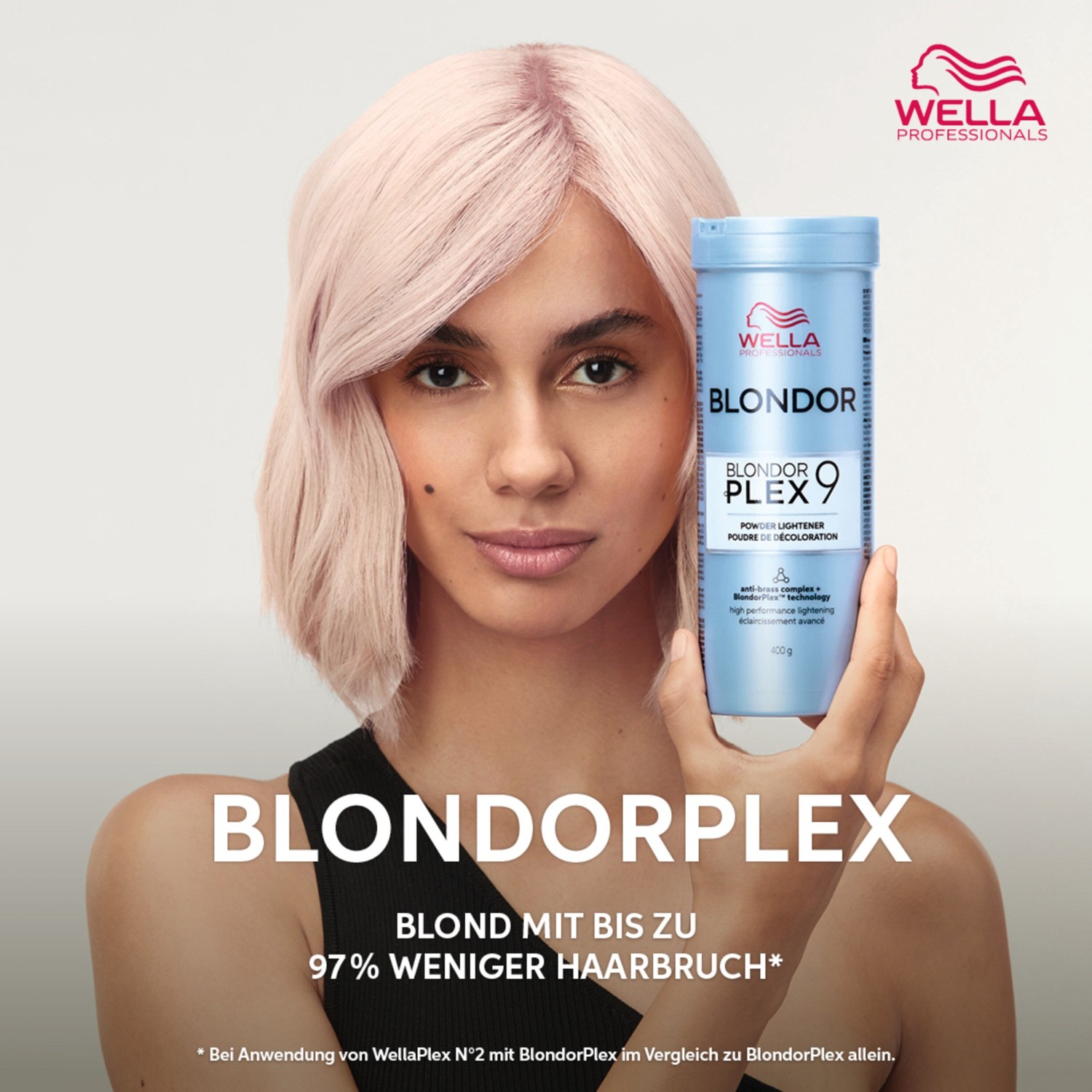 Краска для волос blondorplex powder lightener Wella Professionals, 400 g, вес 400 гр. — фото 2