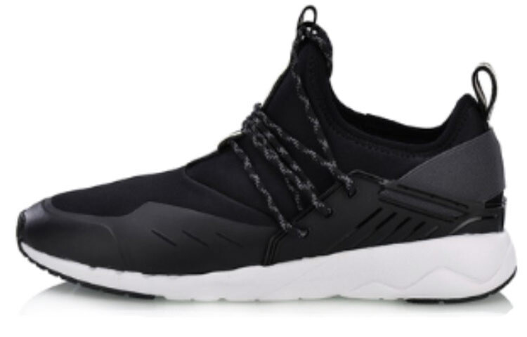 

Кроссовки мужские с низким верхом стандартные черные/тускло-серые Lining