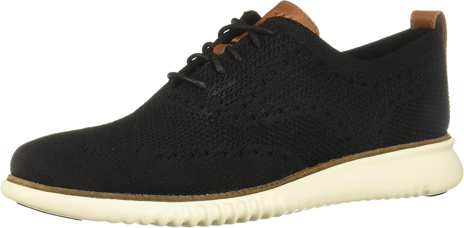

Мужские оксфорды Cole Haan 2.Zerogrand Lightweight Stitchlite, слоновая кость/черный