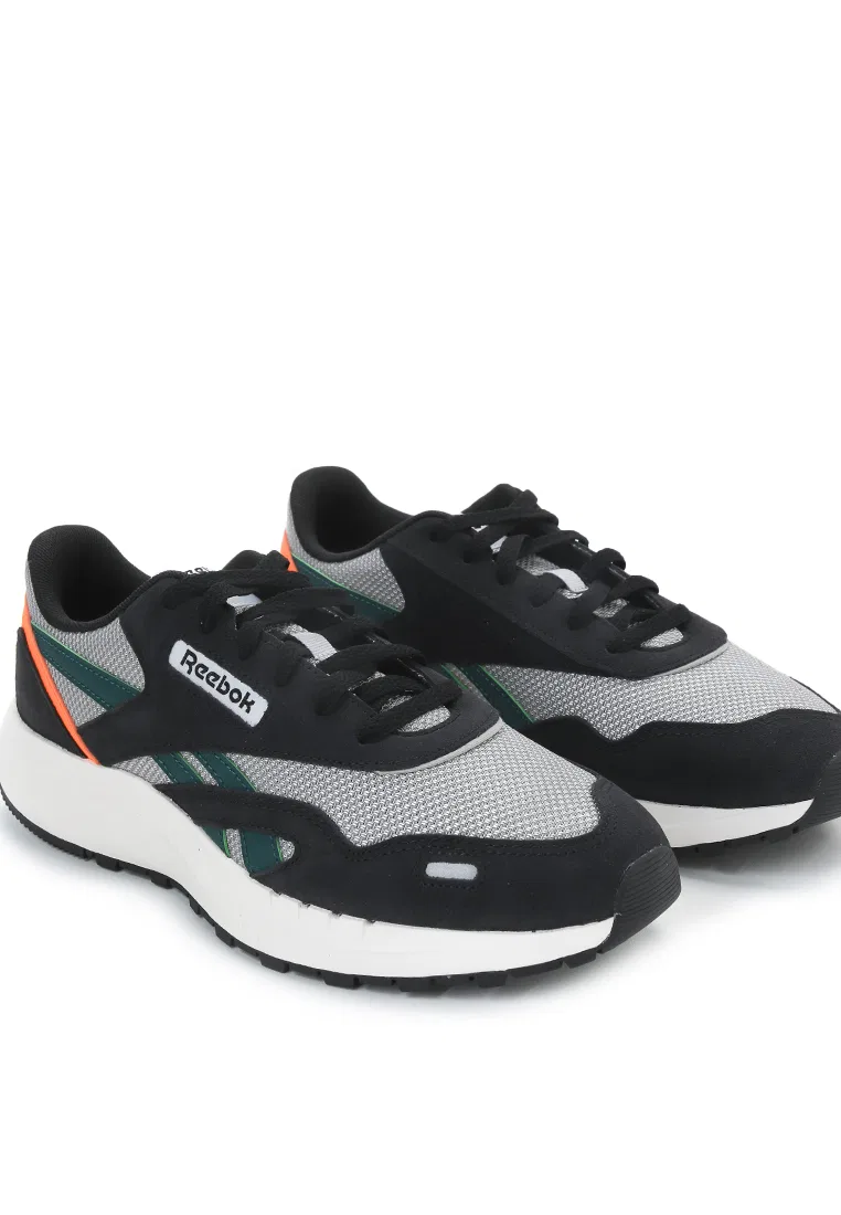 Кроссовки мужские спортивные, модель Gl8900 Reebok, черный/зеленый — фото 2