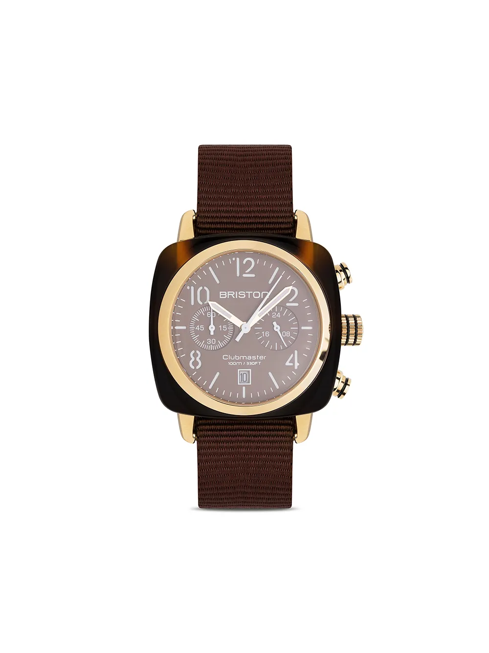 

Наручные часы Clubmaster Classic 40 мм Briston, коричневый