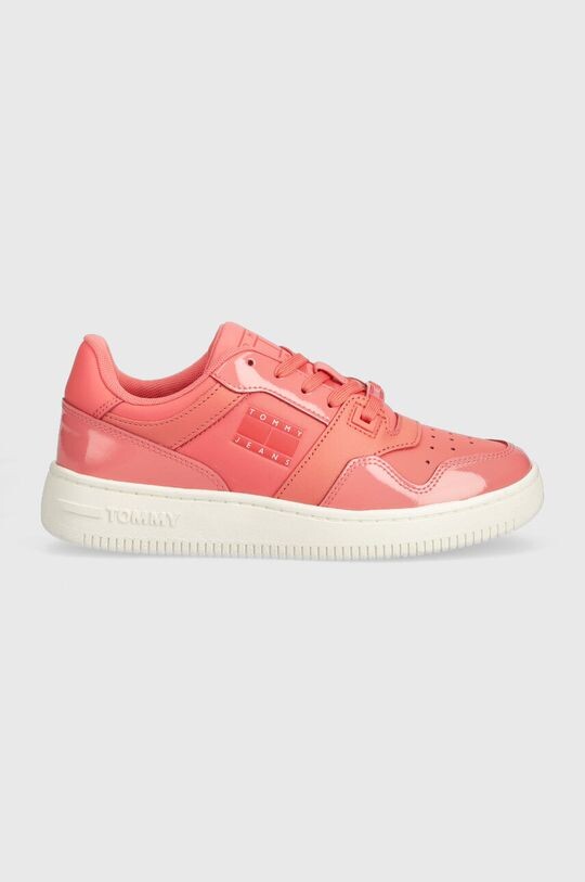 

Кроссовки TJW RETRO BASKET GLOSSY Tommy Jeans, оранжевый