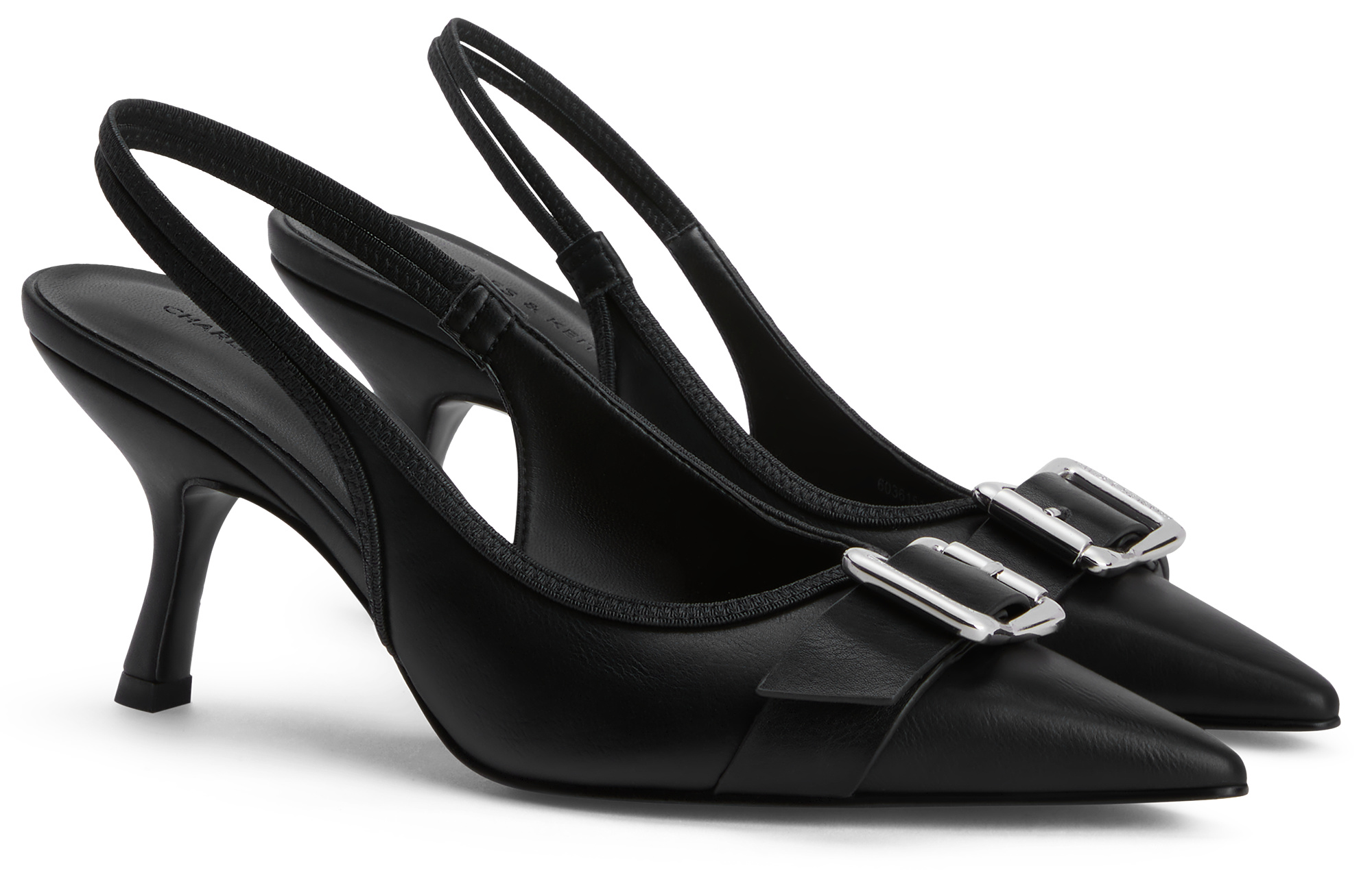 Маленькие сандалии CK на ремешке 7,7 см Женские CHARLES&KEITH Мел Белый — фото 3