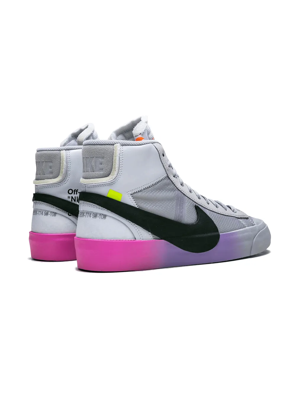 Кроссовки 'NIKE AA3832002' Nike X Off-White, серый — фото 3