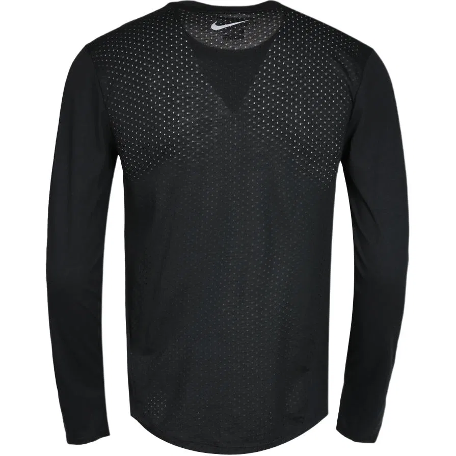 Футболка мужская AS M NK TAILWIND TOP LS GXT T Shirt Nike, Black — фото 3