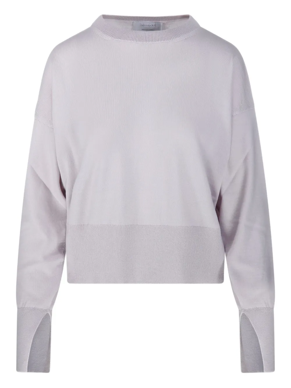 

Свитер с круглым вырезом Daniele Fiesoli, серый