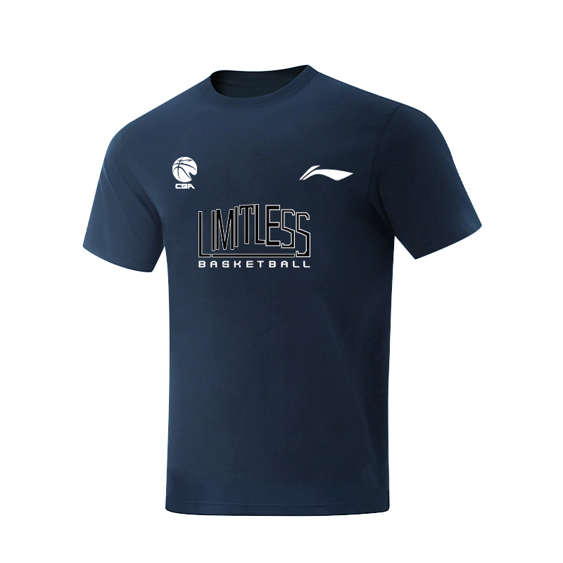 

Футболка Unisex CBA Collection Basketball Collection LINING, синий