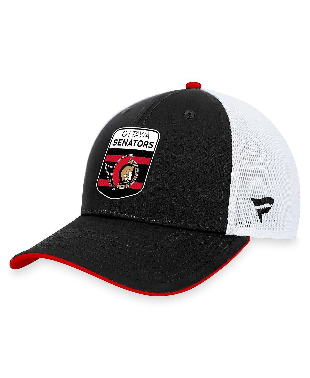 

Мужская черная фирменная регулируемая кепка Ottawa Senators NHL Draft On Stage Trucker Fanatics