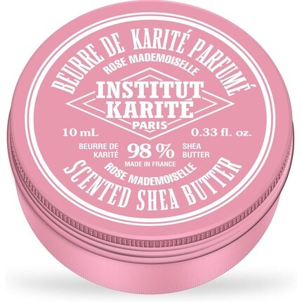 

Rose Mademoiselle Ароматическое масло ши для лица, тела и волос, 10 мл, розовый, Institut Karite Paris