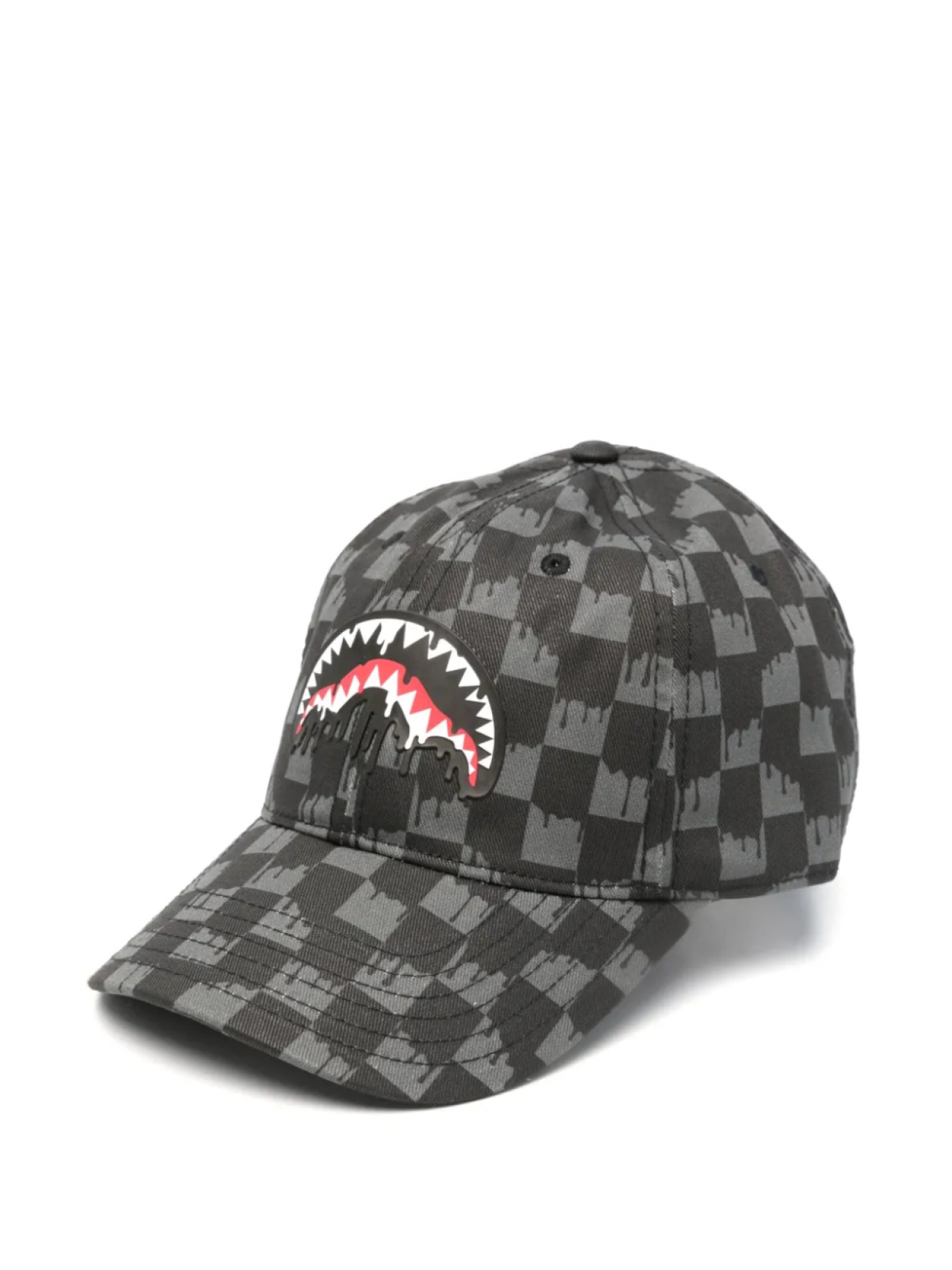 

Sprayground kid кепка в клетку, черный