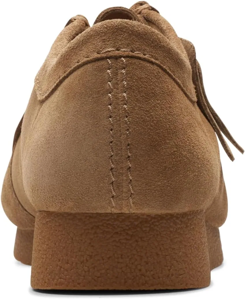 Туфли CLARKS Herren Wallabeeevo SHOES, Black (Black Leather) — фото 3