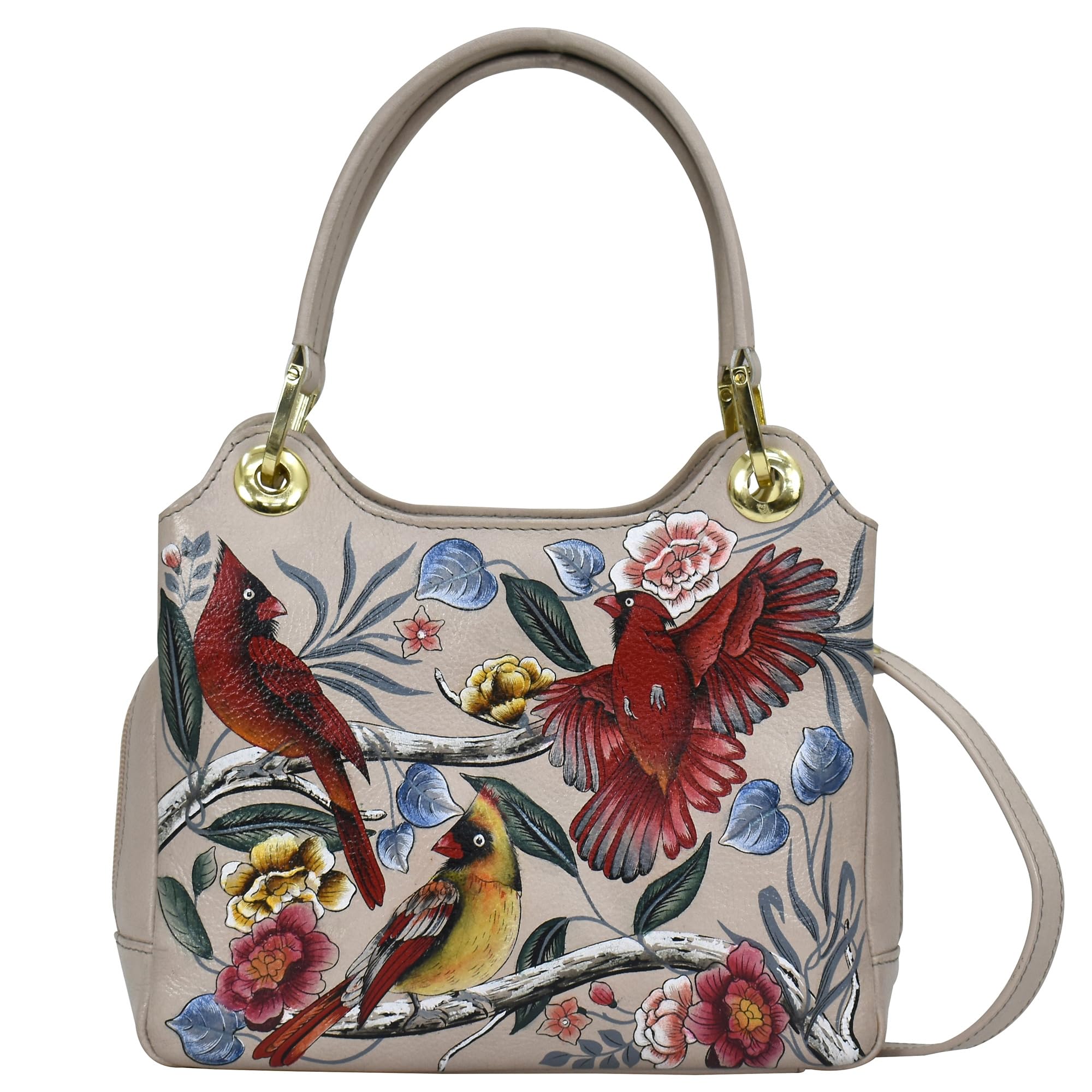 

Кошелек Anuschka Satchel with Crossbody Strap 708, цвет Cardinal Family