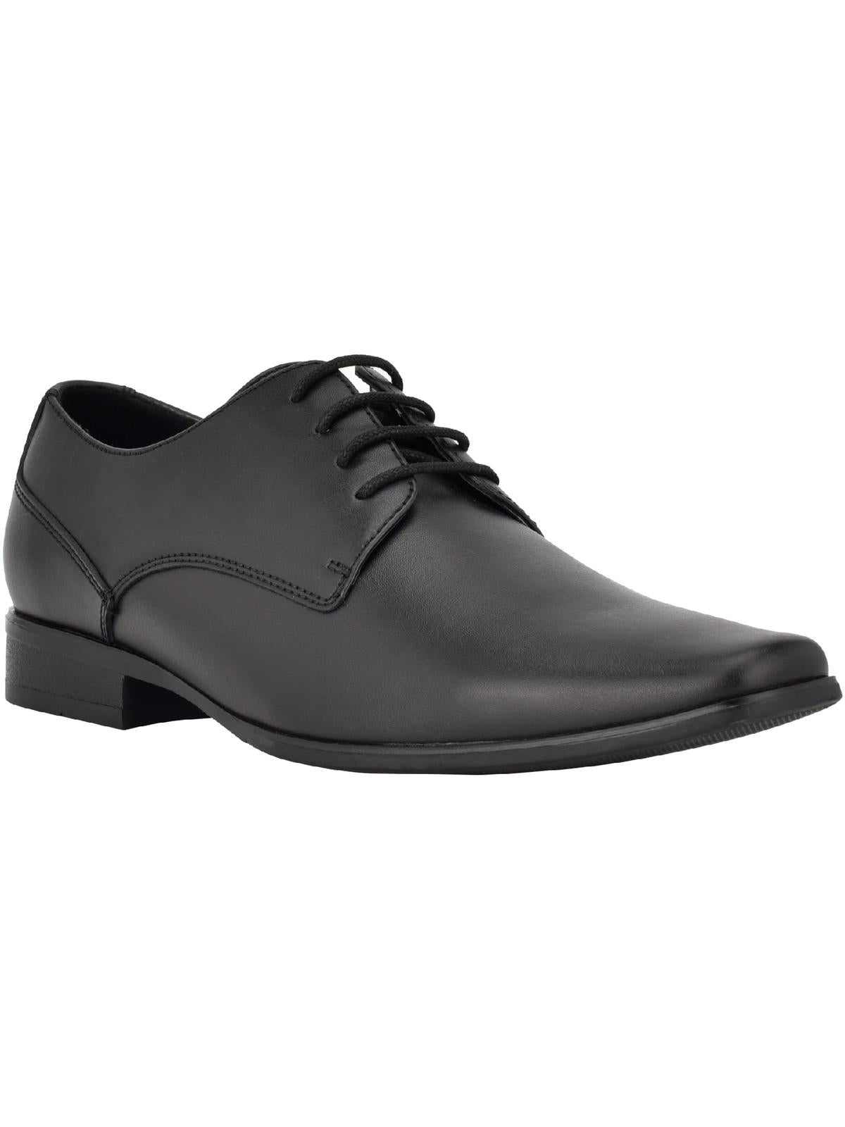 

Мужские кожаные оксфорды Brodie 2 с квадратным носком Calvin Klein, цвет black multi leather