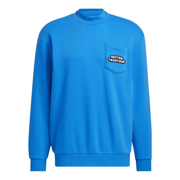 

Рубашка adidas originals x Sesame Street Sweatshirt 'Blue', синий