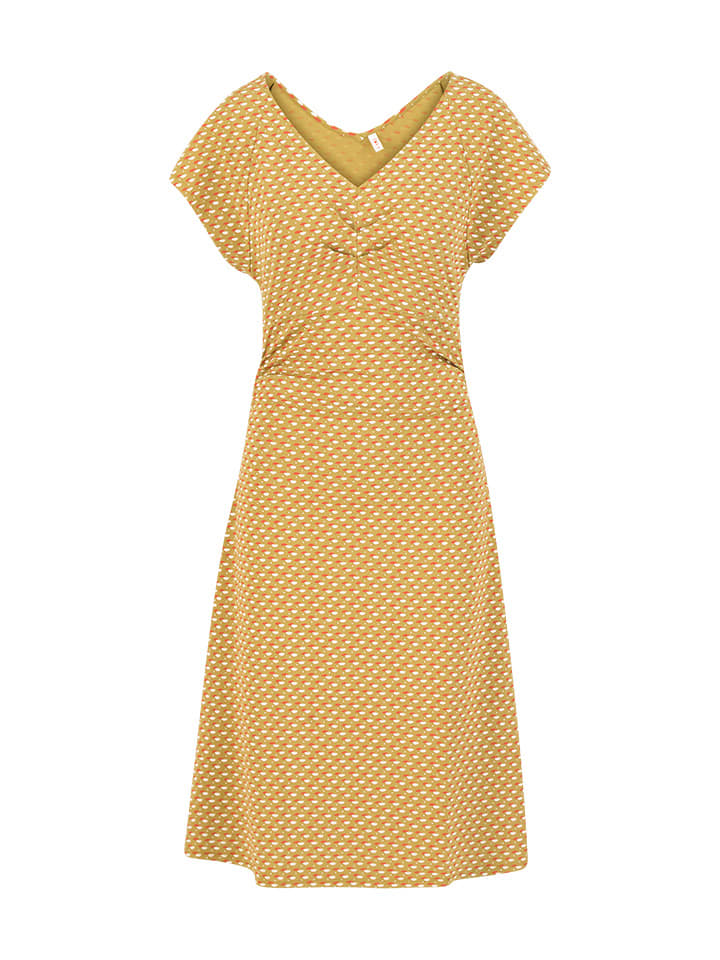 

Платье до колена Blutsgeschwister, цвет gelb/rot/weiß