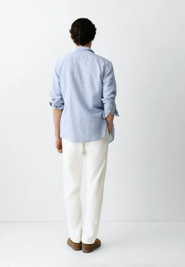 Подростковые брюки кремового цвета Mango Kids, Off-White — фото 3