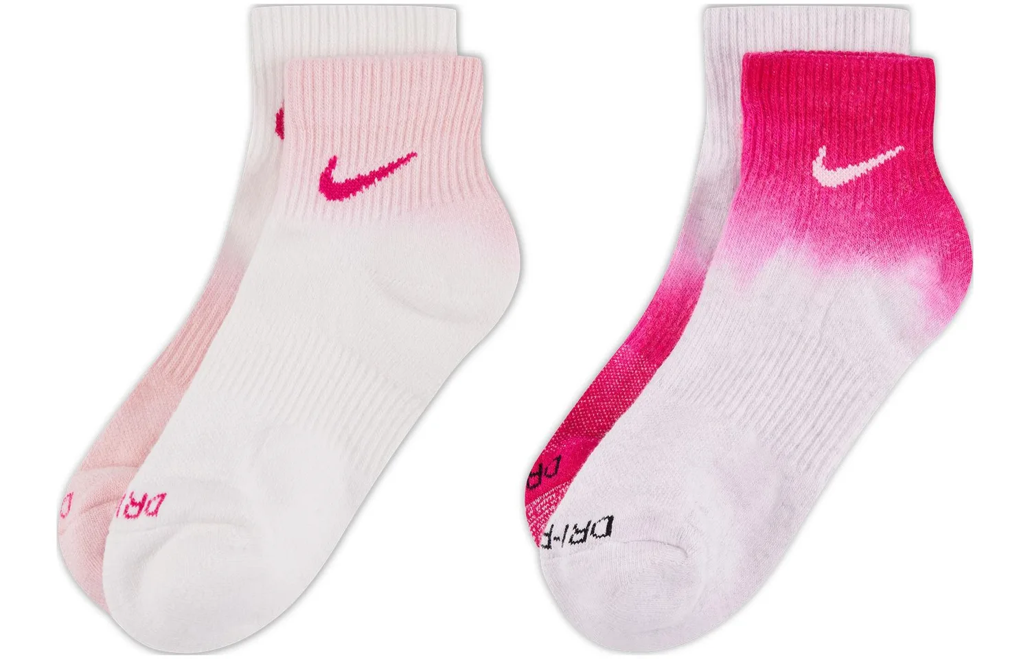 Носки EVERYDAY Unisex 2 пары Nike, 2 Pack (Birch Heather/Raspberry Red/Medium Soft Pink/Mountain White/Medium Soft Pink/Raspberry Red)