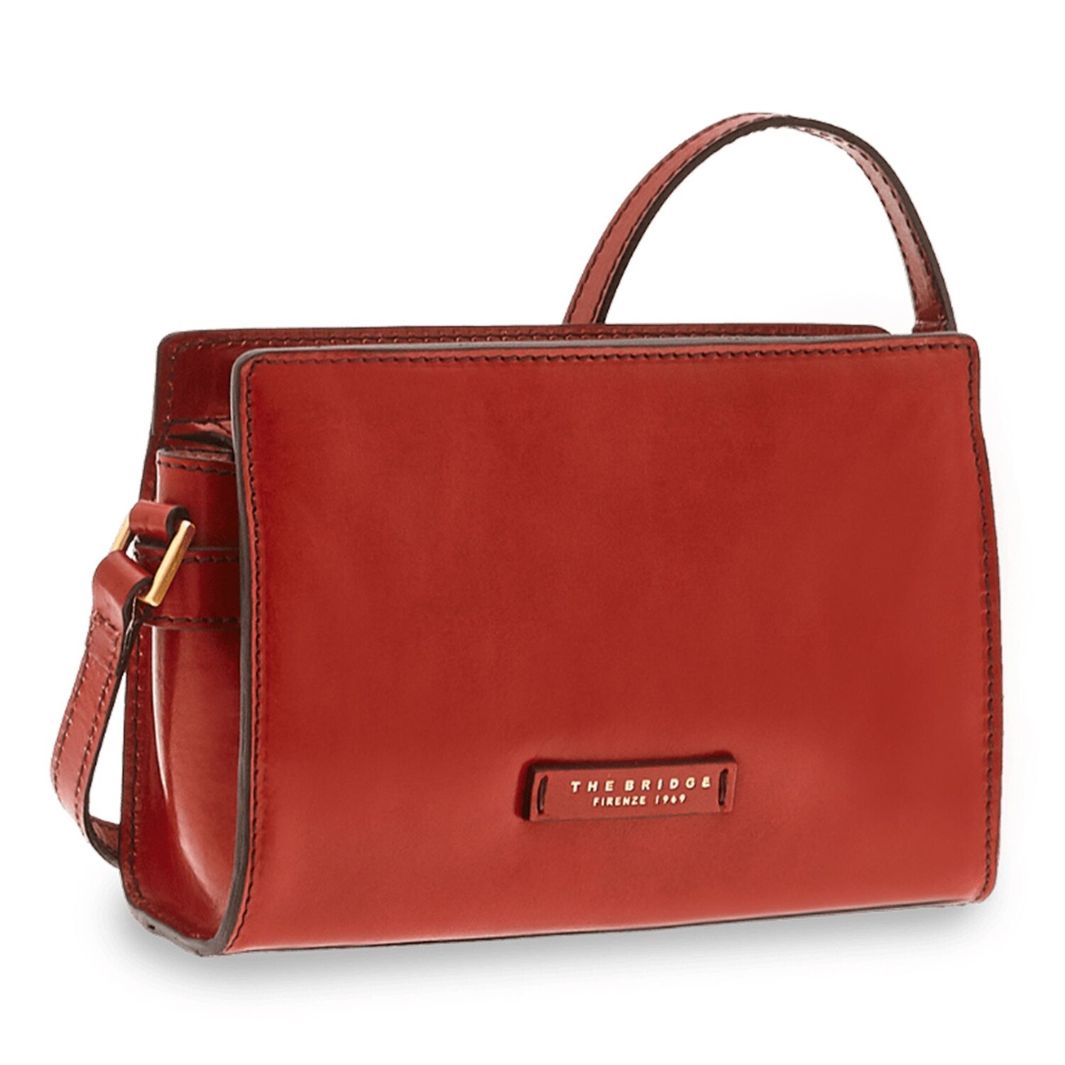 

Сумка через плечо The Bridge Bianca Leder 22 cm, цвет rosso