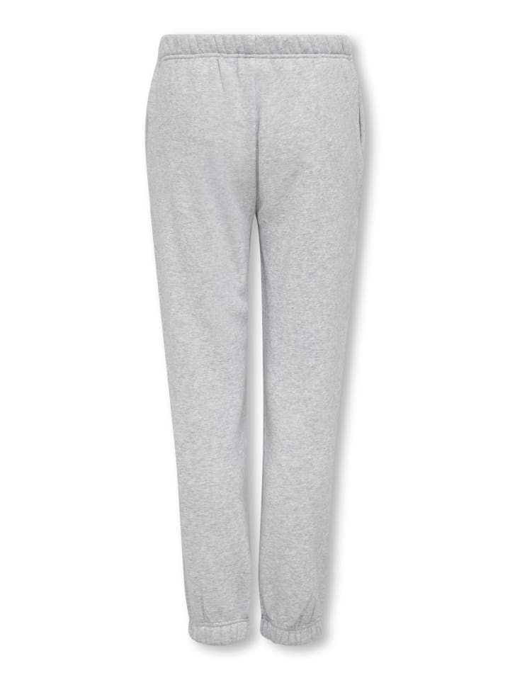 KIDS ONLY Спортивные штаны KOGSWEAT PANTS SWT светло-серого меланжевого цвета — фото 2