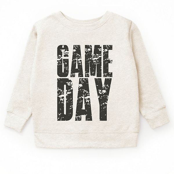 

Свитшот с принтом Game day block distressed The Juniper Shop, Natural