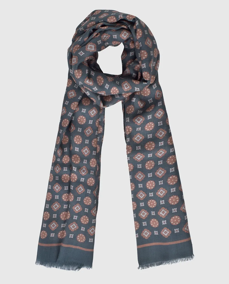 

Мужской шарф из модала Miguel Bellido, зеленый