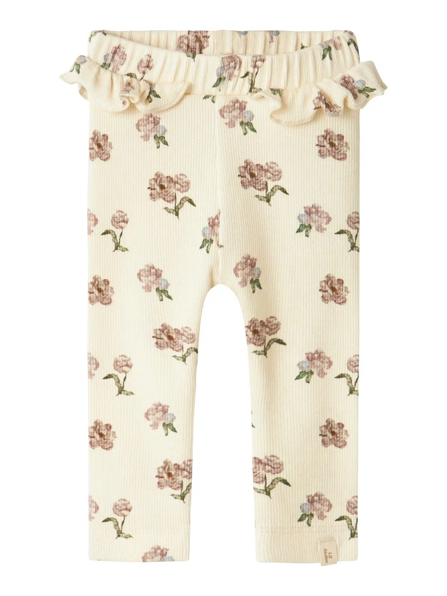 Леггинсы Lil'Atelier Slim fit 'NBFGavo' цвета замши