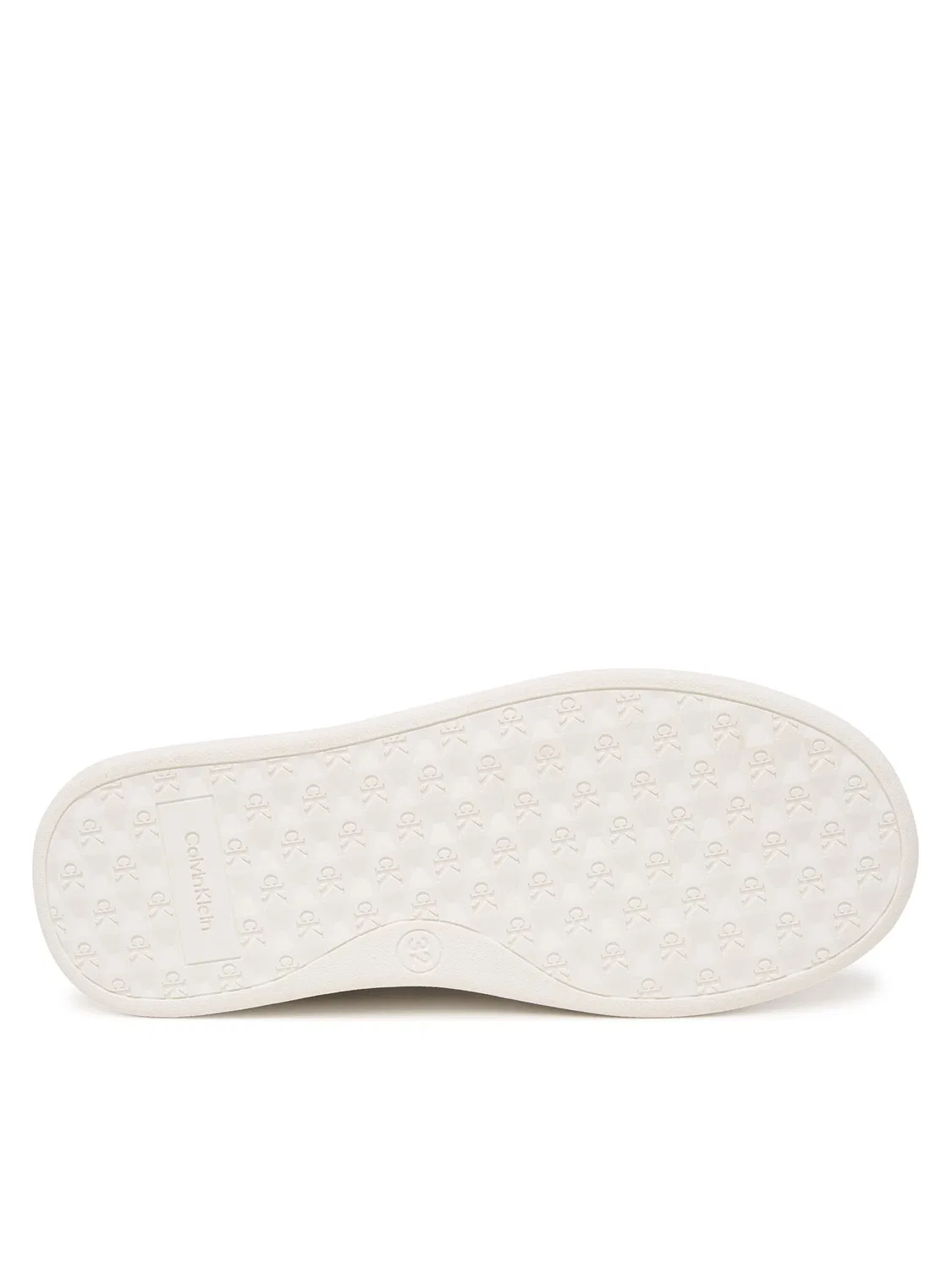 Кроссовки для девочки Low Cut Velcro Calvin Klein, серебристый — фото 4