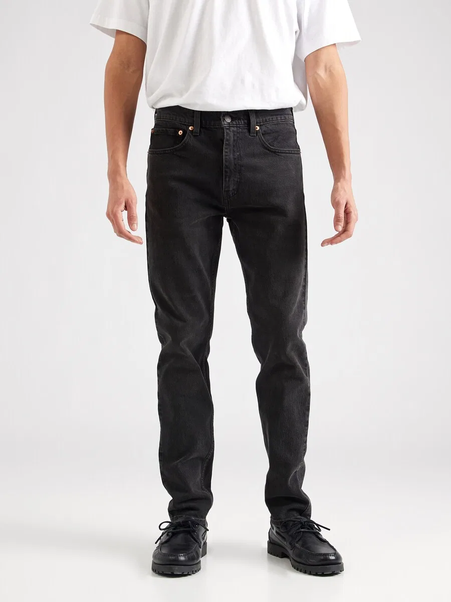 Джинсы LEVI'S Regular, черные — фото 3
