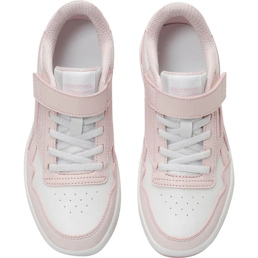 Кроссовки с эластичной вставкой Court Advance Reebok, Зелено-белый — фото 4