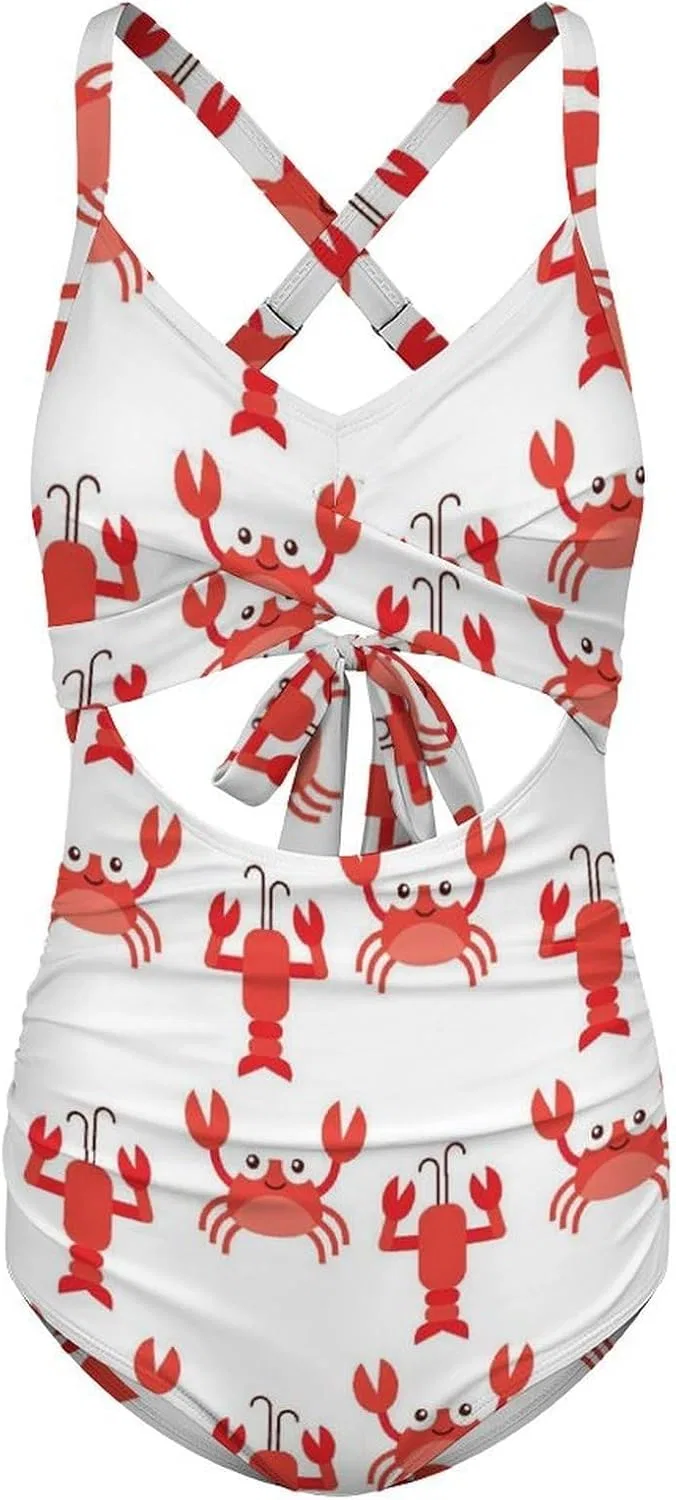 Женский цельный купальник с утяжкой живота Pink Lobster Style-18 — фото 4