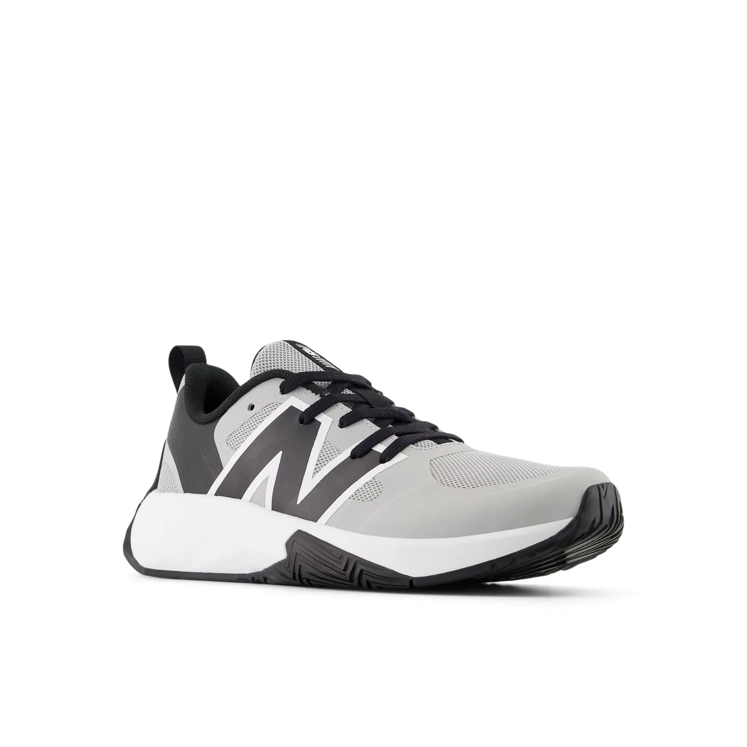 Детские кроссовки для мальчиков и девочек с сетчатым верхом FuelCell Play New Balance, Rain Cloud With Black And White — фото 2