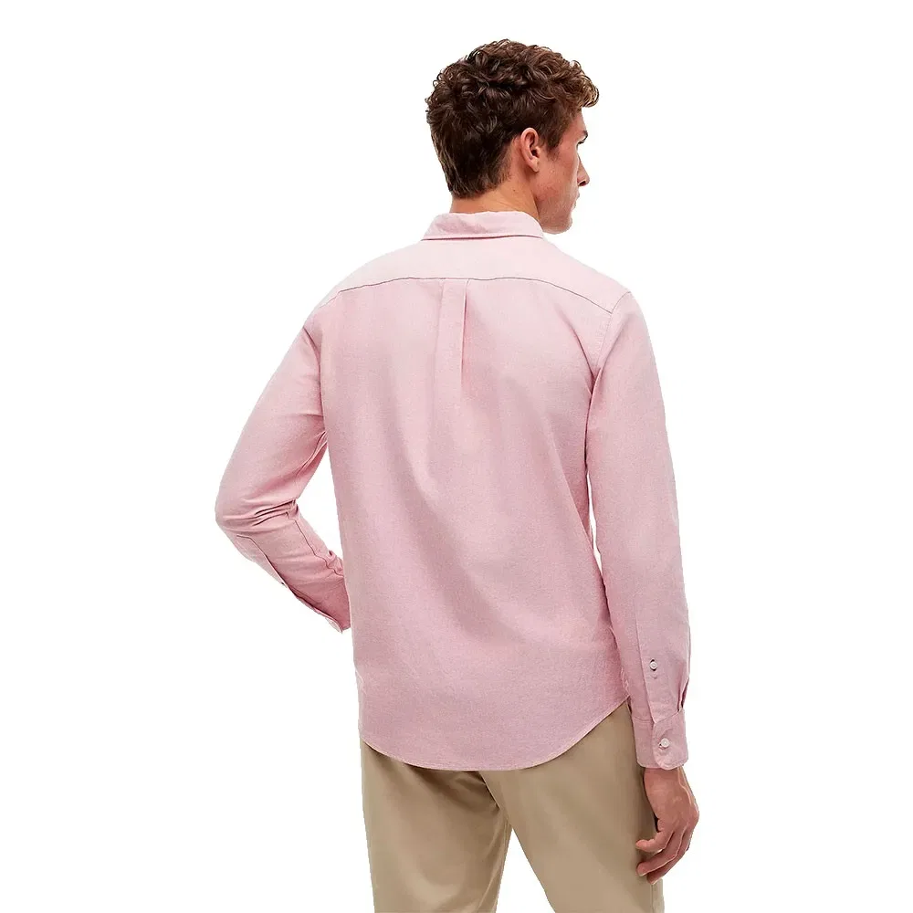 Мужская рубашка с длинным рукавом Tommy hilfiger, Pink — фото 2