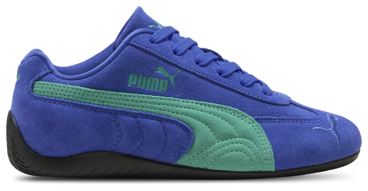 Кроссовки для девочек Speedcat PUMA, цвет Royal Sapphire/Vibrant Green
