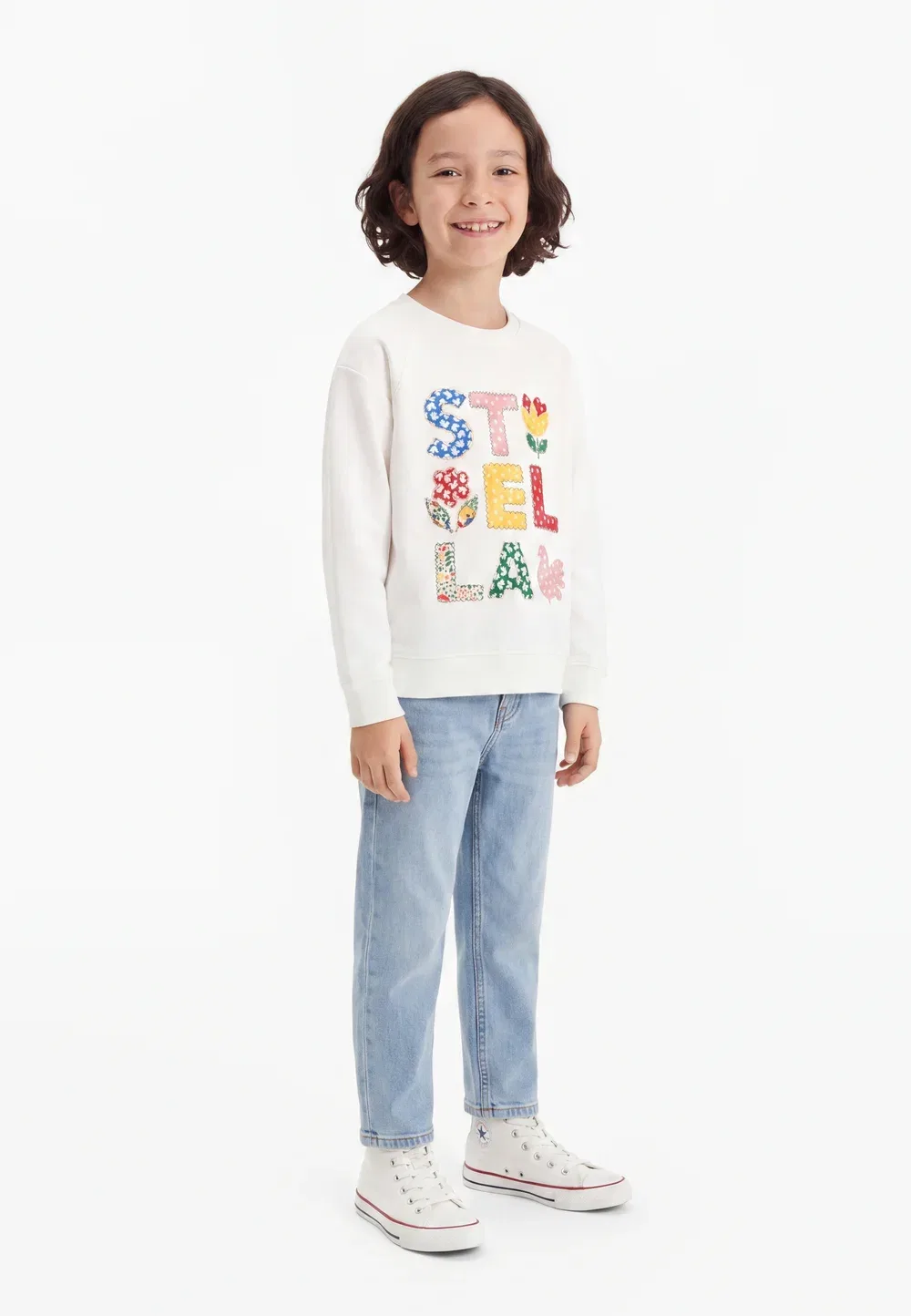 Толстовка - толстовка Stella Mccartney Kids, Ivory