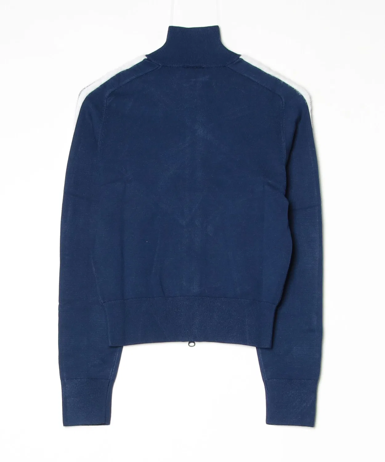 Мужская куртка-бомбер с вязаным трикотажем Adidas Originals, Navy — фото 2