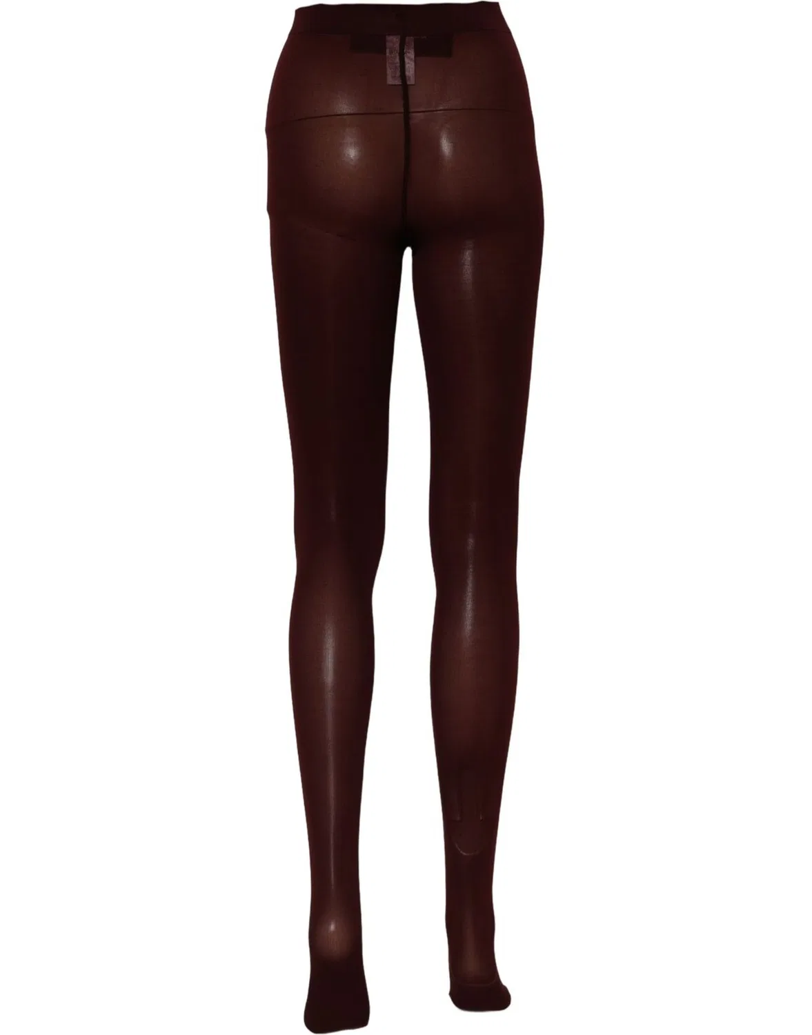 Женские чулочно-носочные изделия с логотипом Pantyhose Stockings Dolce & Gabbana, Maroon — фото 4