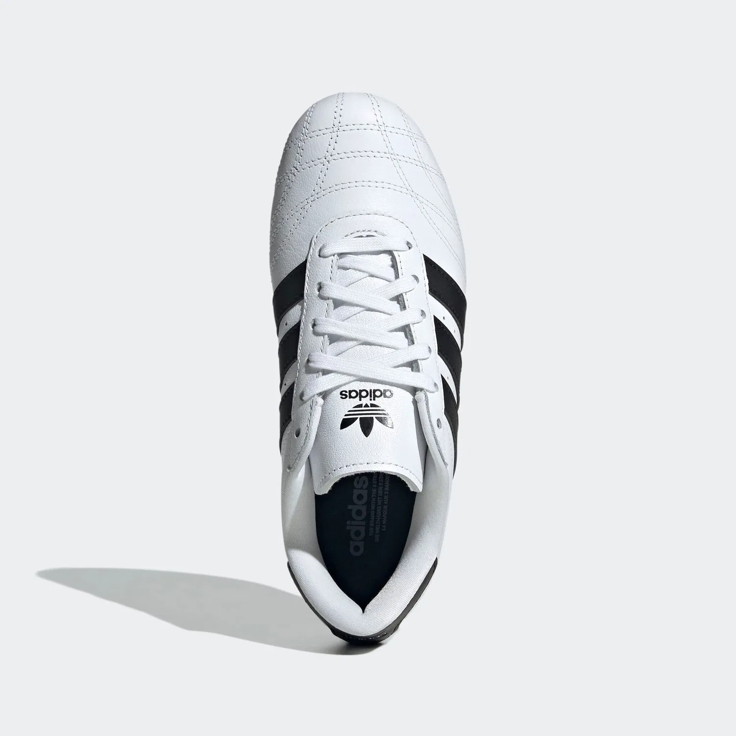 Детские кроссовки с низким профилем Adidas Originals, Cloud White/Core Black/Gum — фото 4