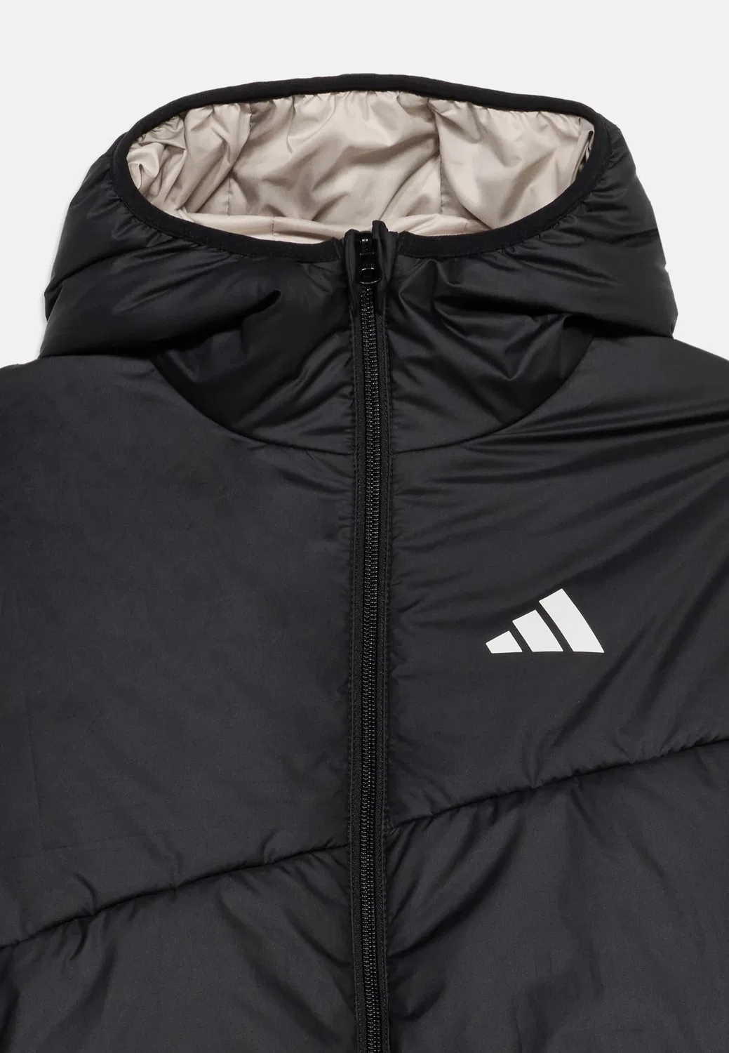 Двусторонняя утепленная куртка унисекс - зимняя куртка Adidas Terrex, Black — фото 3