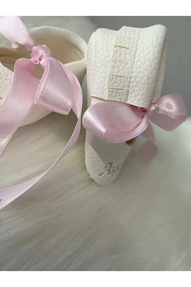Детские мокасины для мальчиков из ЭВА Betülün Diktikleri, Off White — фото 3